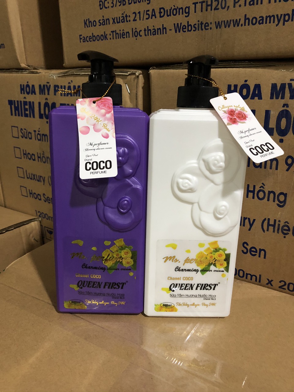 Sữa tắm Coco - Hóa Mỹ Phẩm Thiên Lộc Thành - Công Ty TNHH Sản Xuất Thương Mại Dịch Vụ Hóa Mỹ Phẩm Thiên Lộc Thành